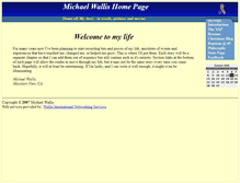 Tablet Screenshot of michael.wallis.com