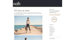 Desktop Screenshot of blog.wallis.co.uk